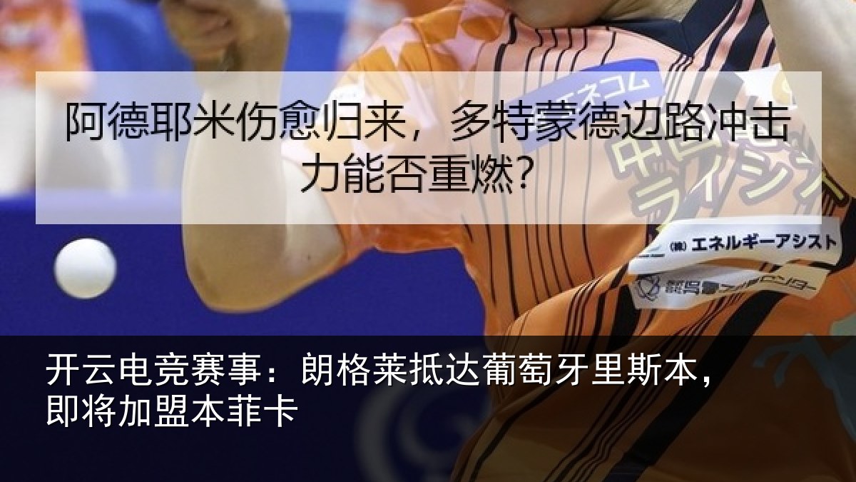 开云电竞赛事：朗格相关情况